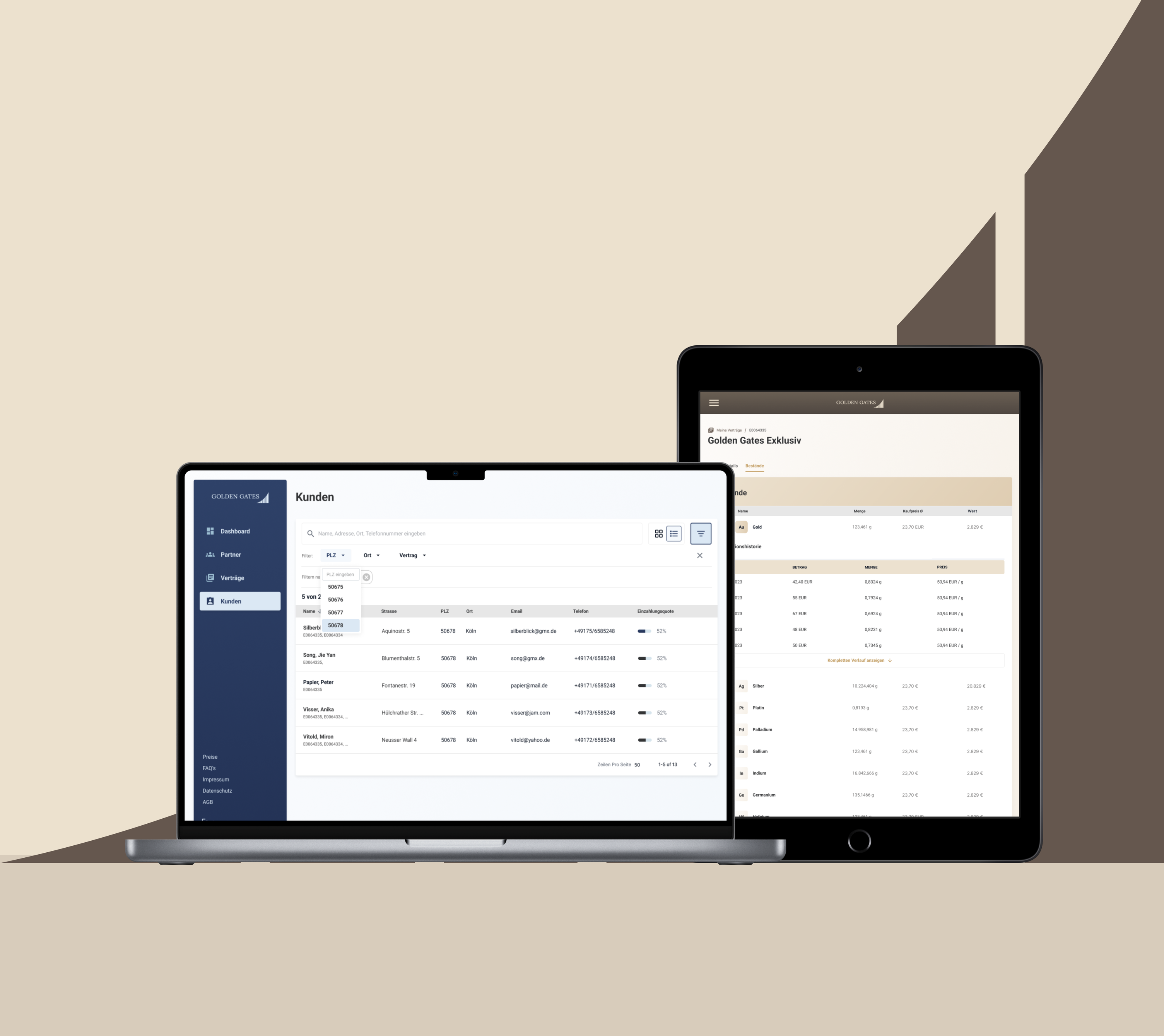 Golden Gates App