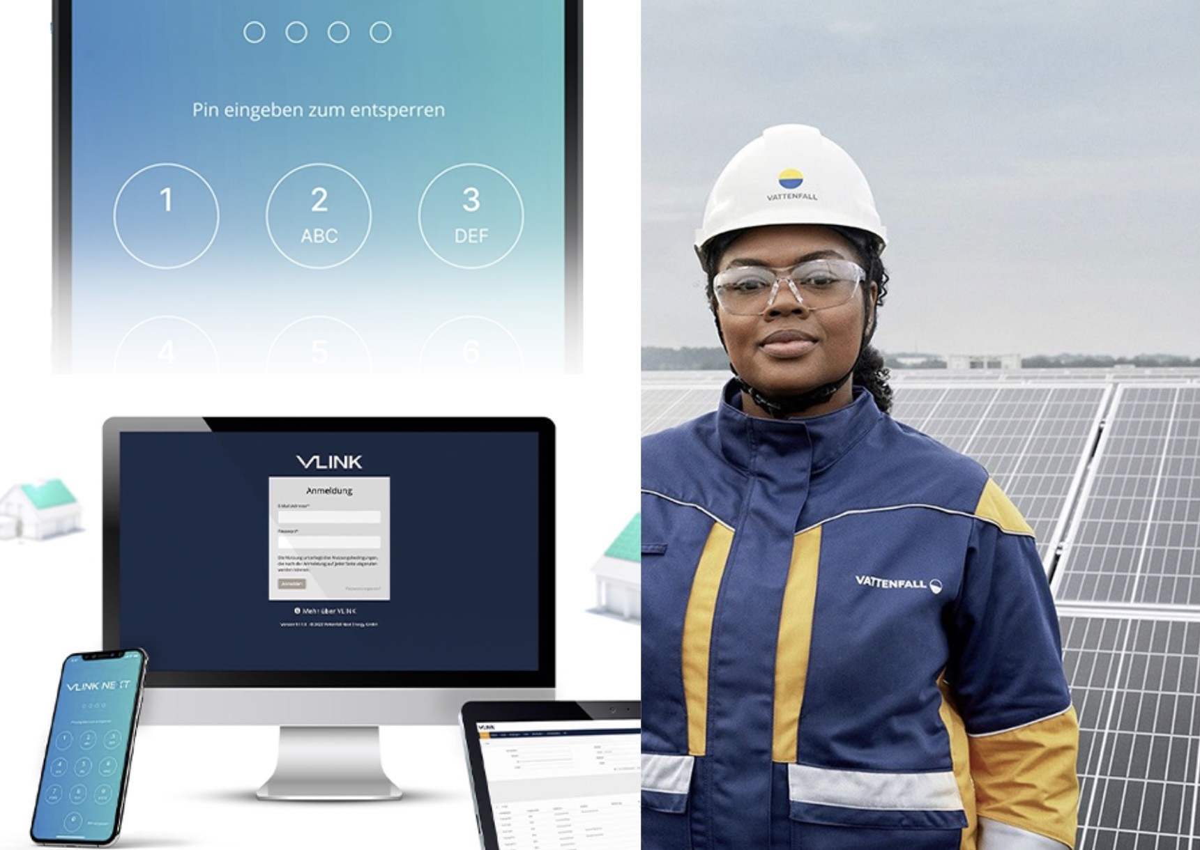 Vattenfall - Echtzeit-Dashboards für Windparks