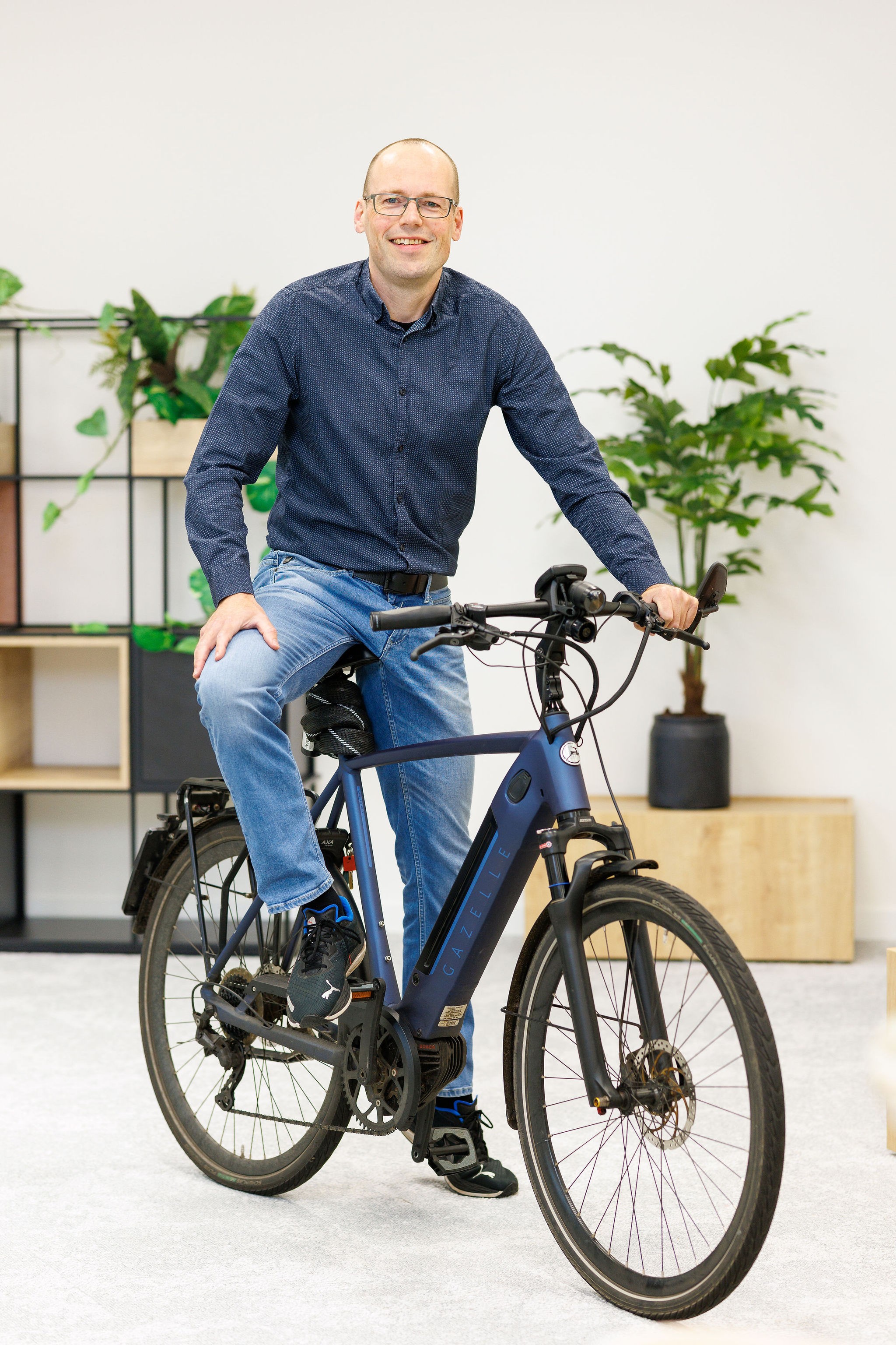 Sportief op de fiets
